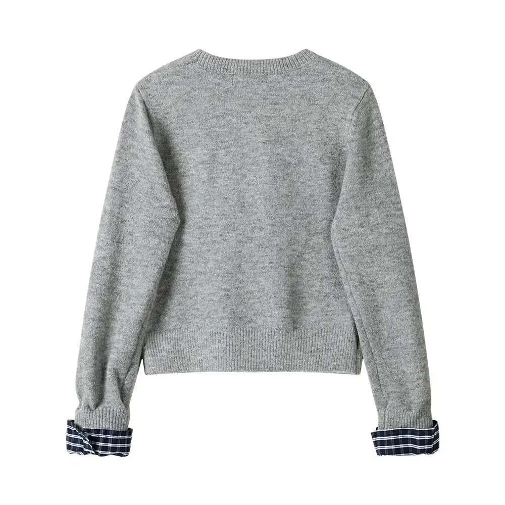 Zebra Pattern Sweatshirt