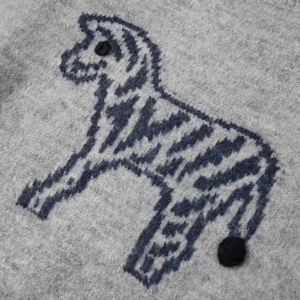 Zebra Pattern Sweatshirt