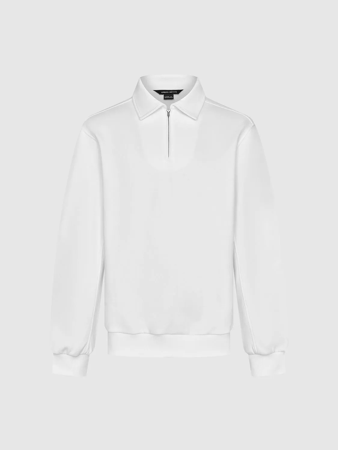 Zip Half Placket Sweatshirts
