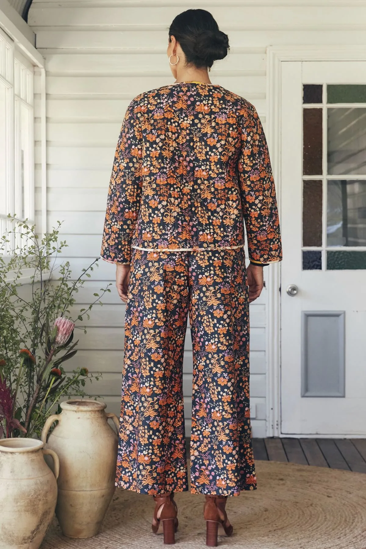 Zuri Reversible Jacket  - Tigerlily & Cassia