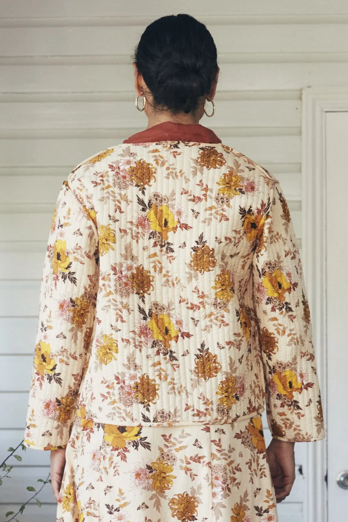 Zuri Reversible Jacket  - Tigerlily & Cassia