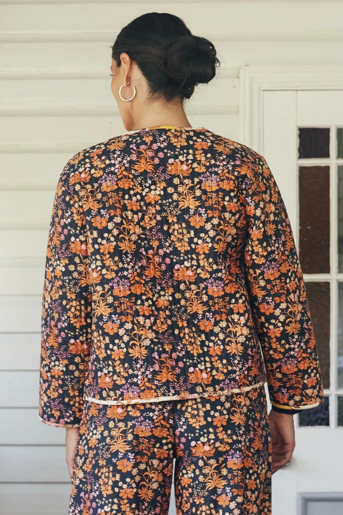 Zuri Reversible Jacket  - Tigerlily & Cassia