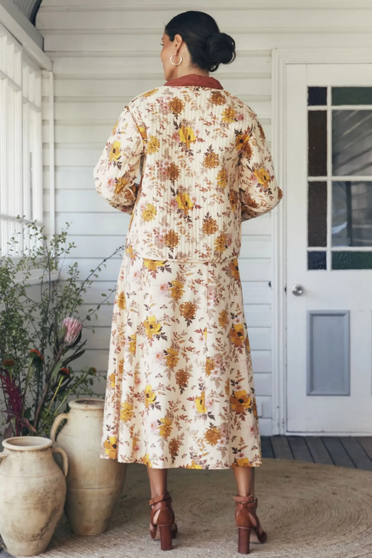 Zuri Reversible Jacket  - Tigerlily & Cassia